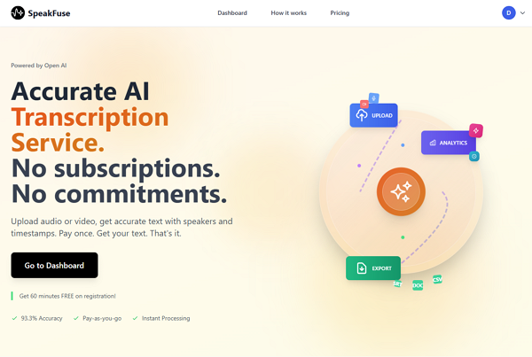 SpeakFuse.com Screenshot